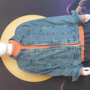 Vintage Zip Denim Cabela's Momcore Jean Jacket 2X XXL